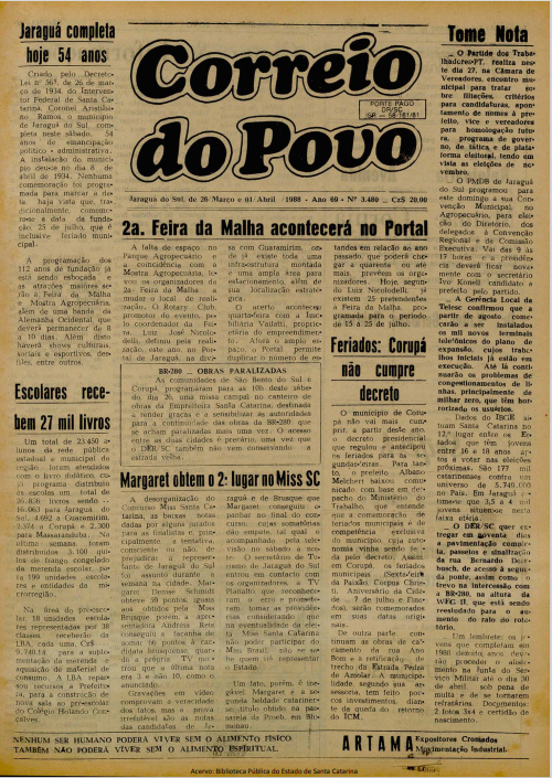 Jornal Digital O Correio do Povo edição 883480