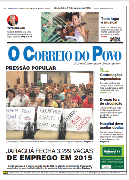 Jornal Digital O Correio do Povo edição 7896