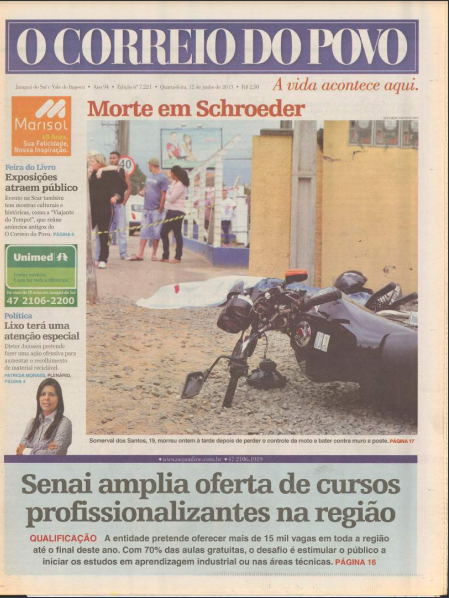 Jornal Digital O Correio do Povo edição 7221
