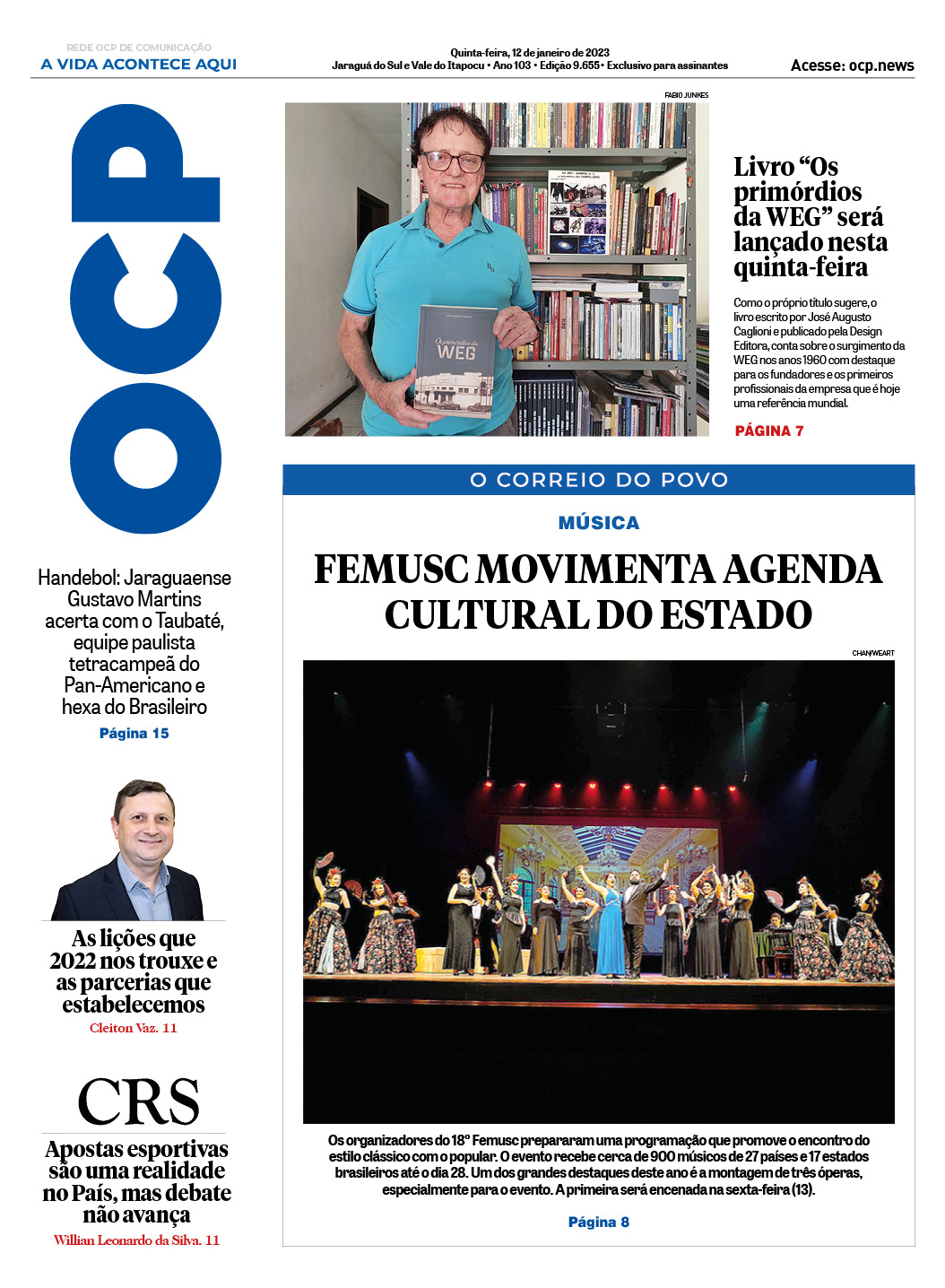 Jornal Digital O Correio do Povo edição 120123