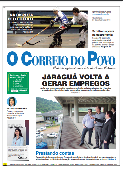 Jornal Digital O Correio do Povo edição 8096