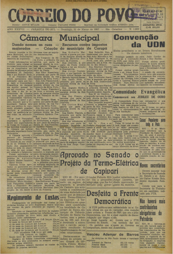 Jornal Digital O Correio do Povo edição 571932