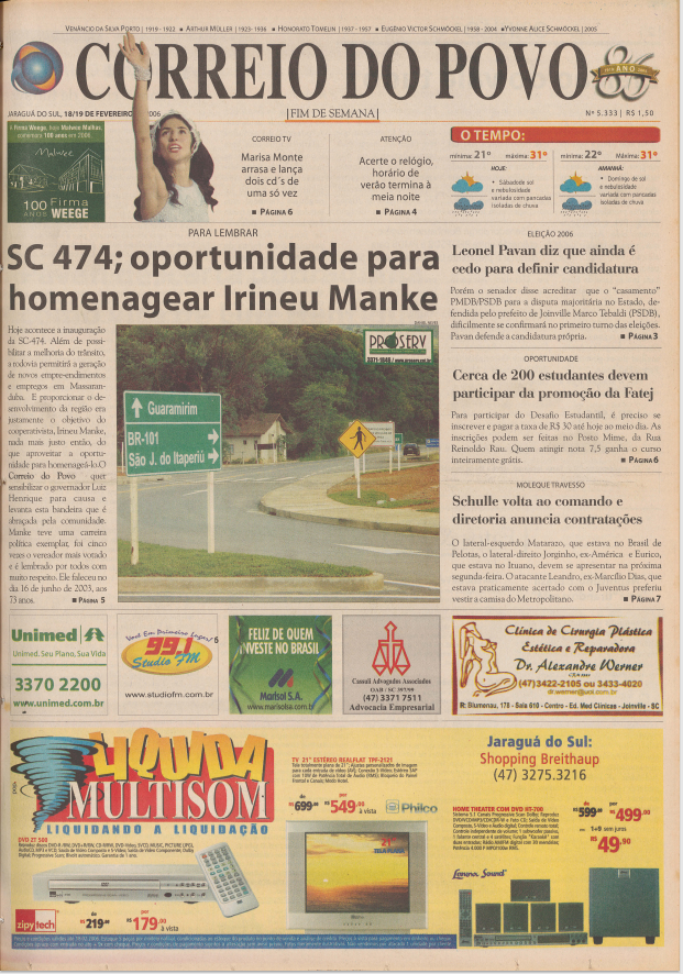 Jornal Digital O Correio do Povo edição 65333