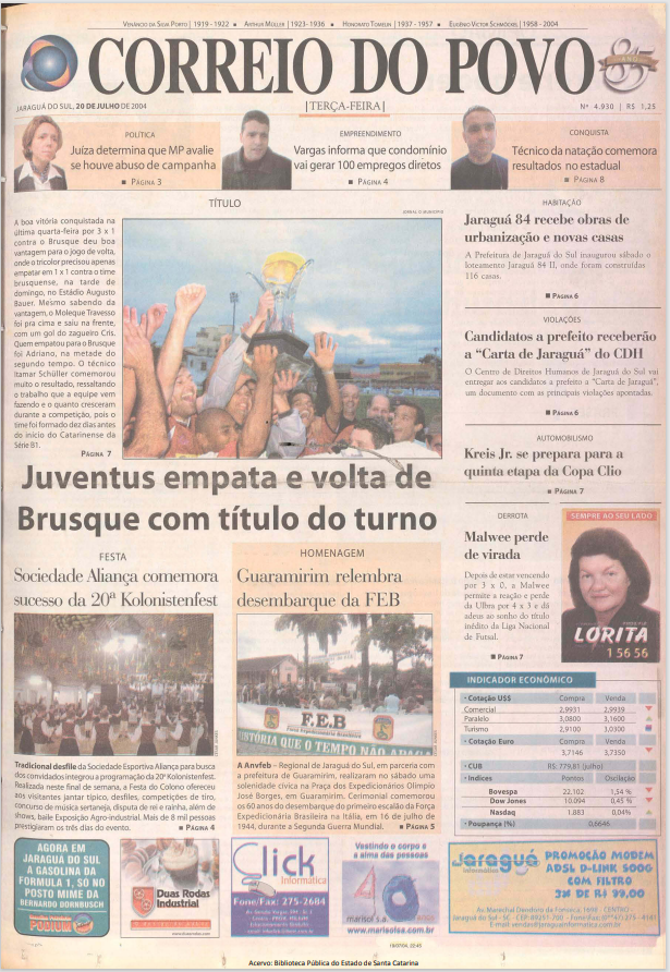 Jornal Digital O Correio do Povo edição 44930