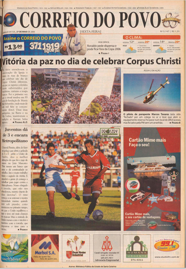 Jornal Digital O Correio do Povo edição 55147