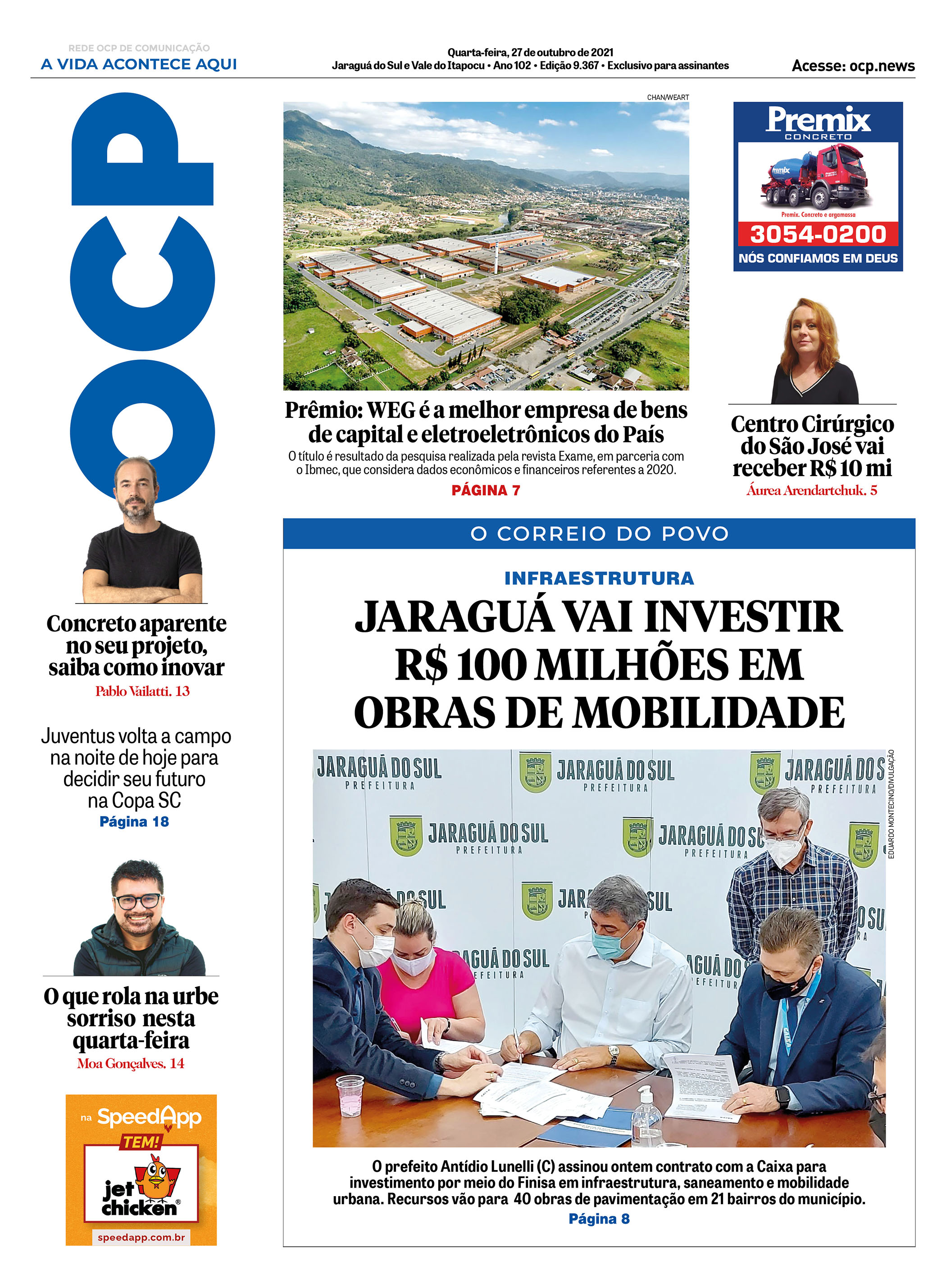 Jornal Digital O Correio do Povo edição 271021