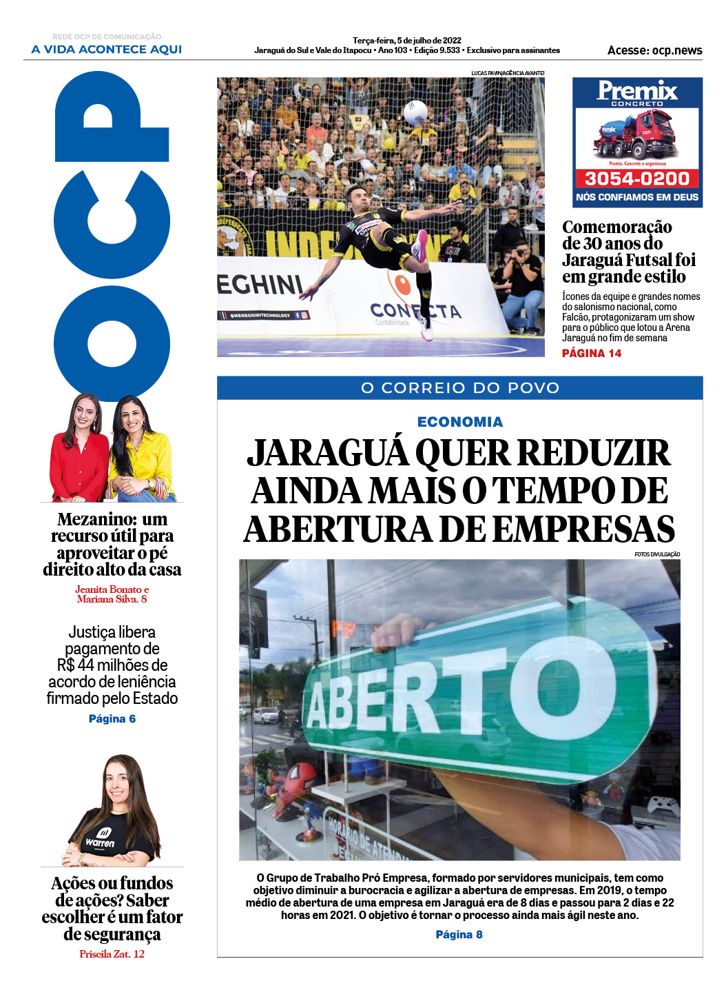 Jornal Digital O Correio do Povo edição 50722