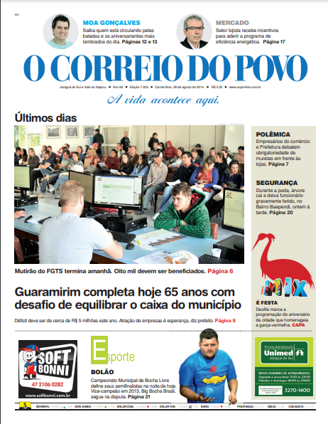 Jornal Digital O Correio do Povo edição 7535