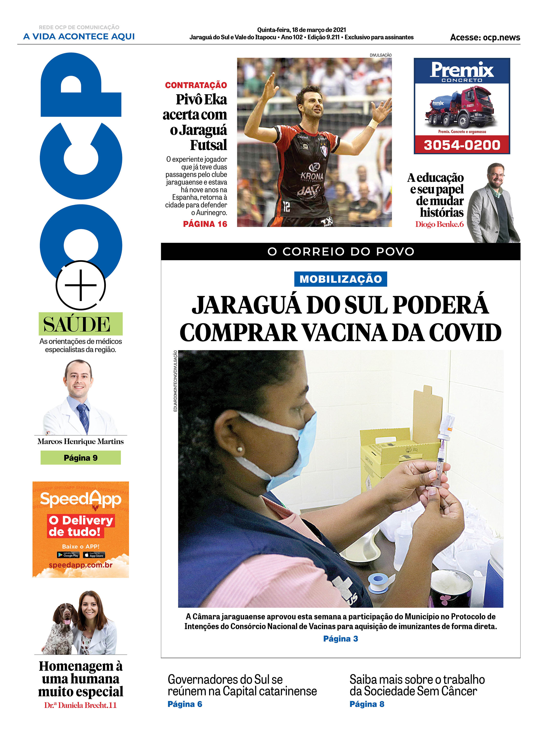 Jornal Digital O Correio do Povo edição 180321