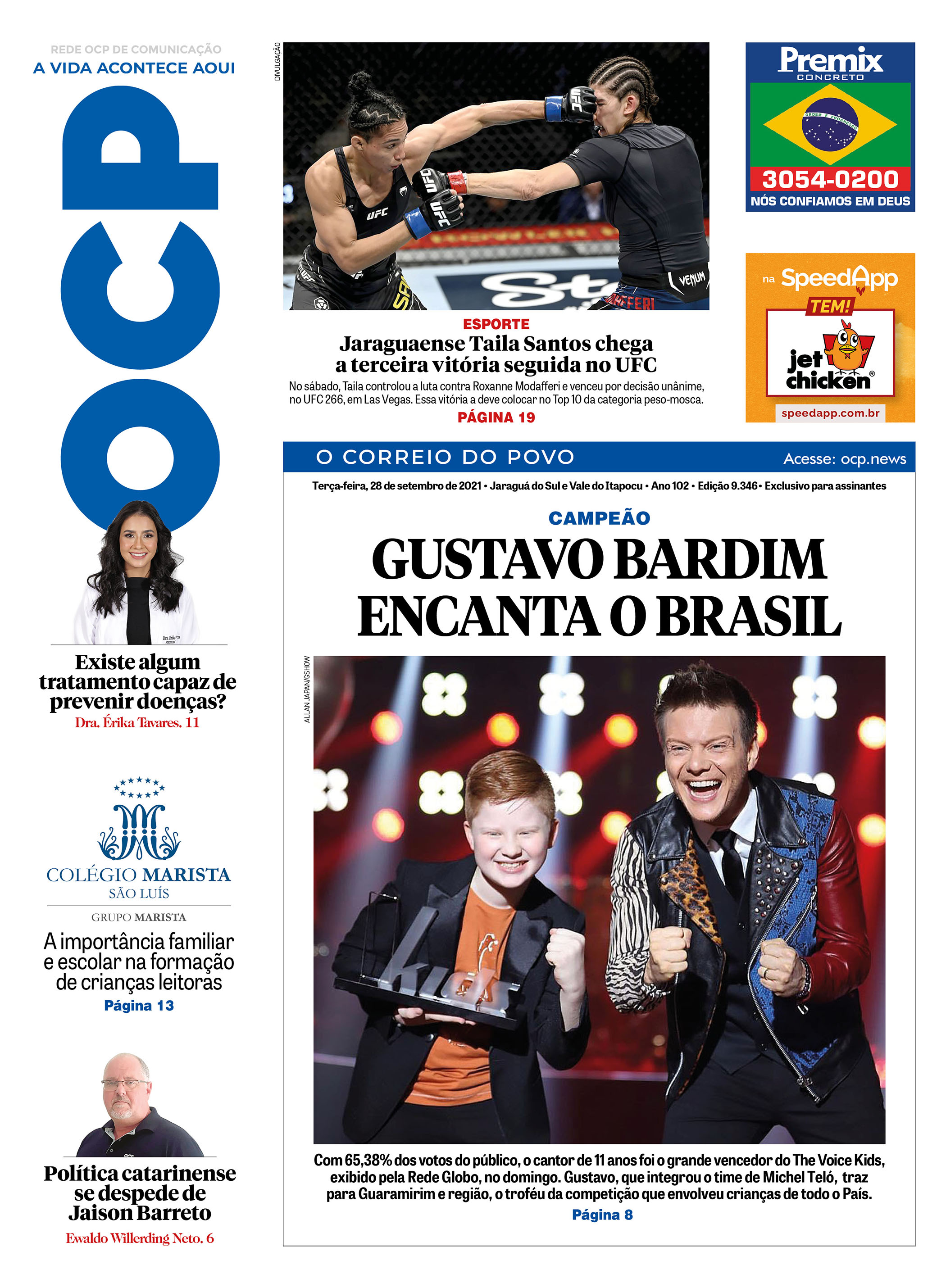 Jornal Digital O Correio do Povo edição 280921