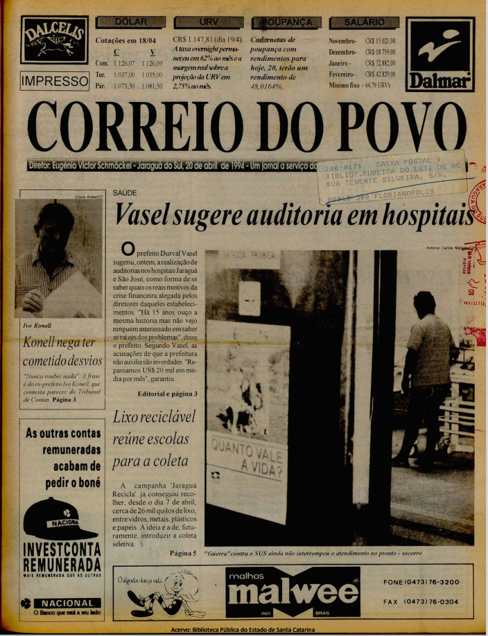 Jornal Digital O Correio do Povo edição 943850