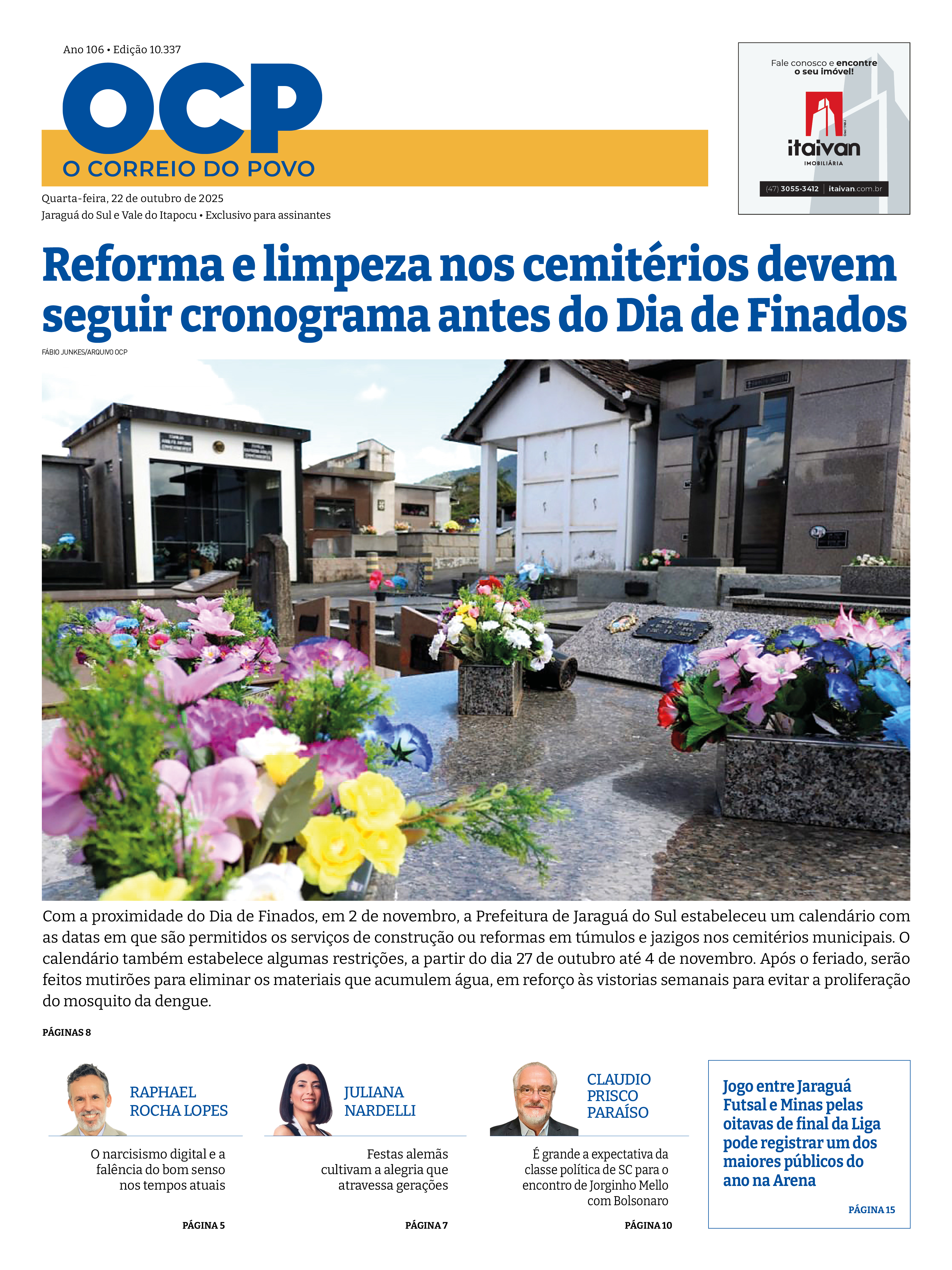 Jornal Digital O Correio do Povo edição 221025