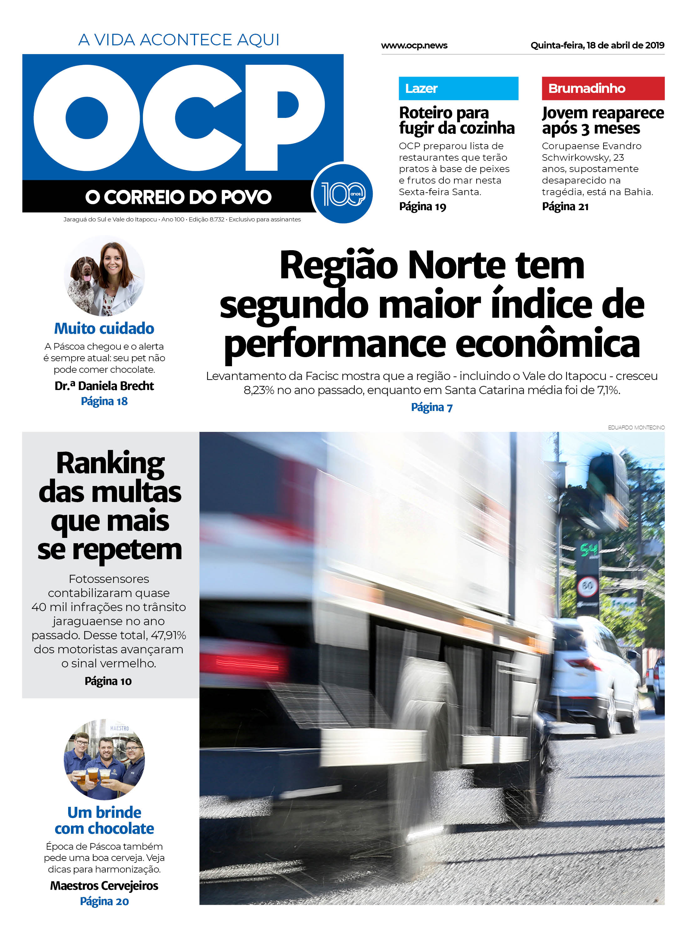 Jornal Digital O Correio do Povo edição 180419