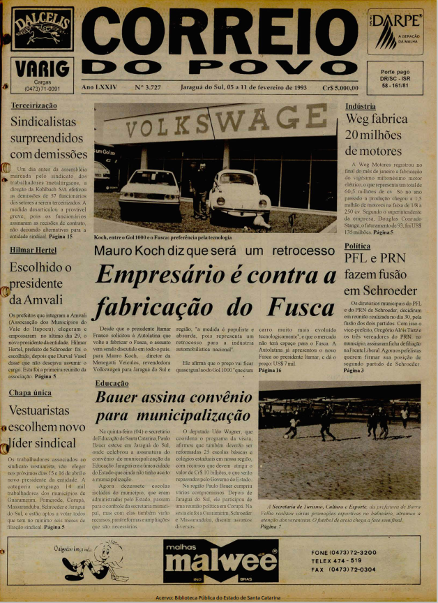 Jornal Digital O Correio do Povo edição 933727