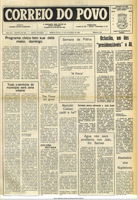 Jornal Digital O Correio do Povo edição 803103
