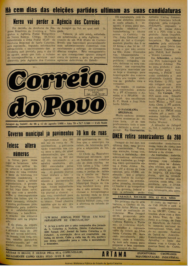 Jornal Digital O Correio do Povo edição 883500