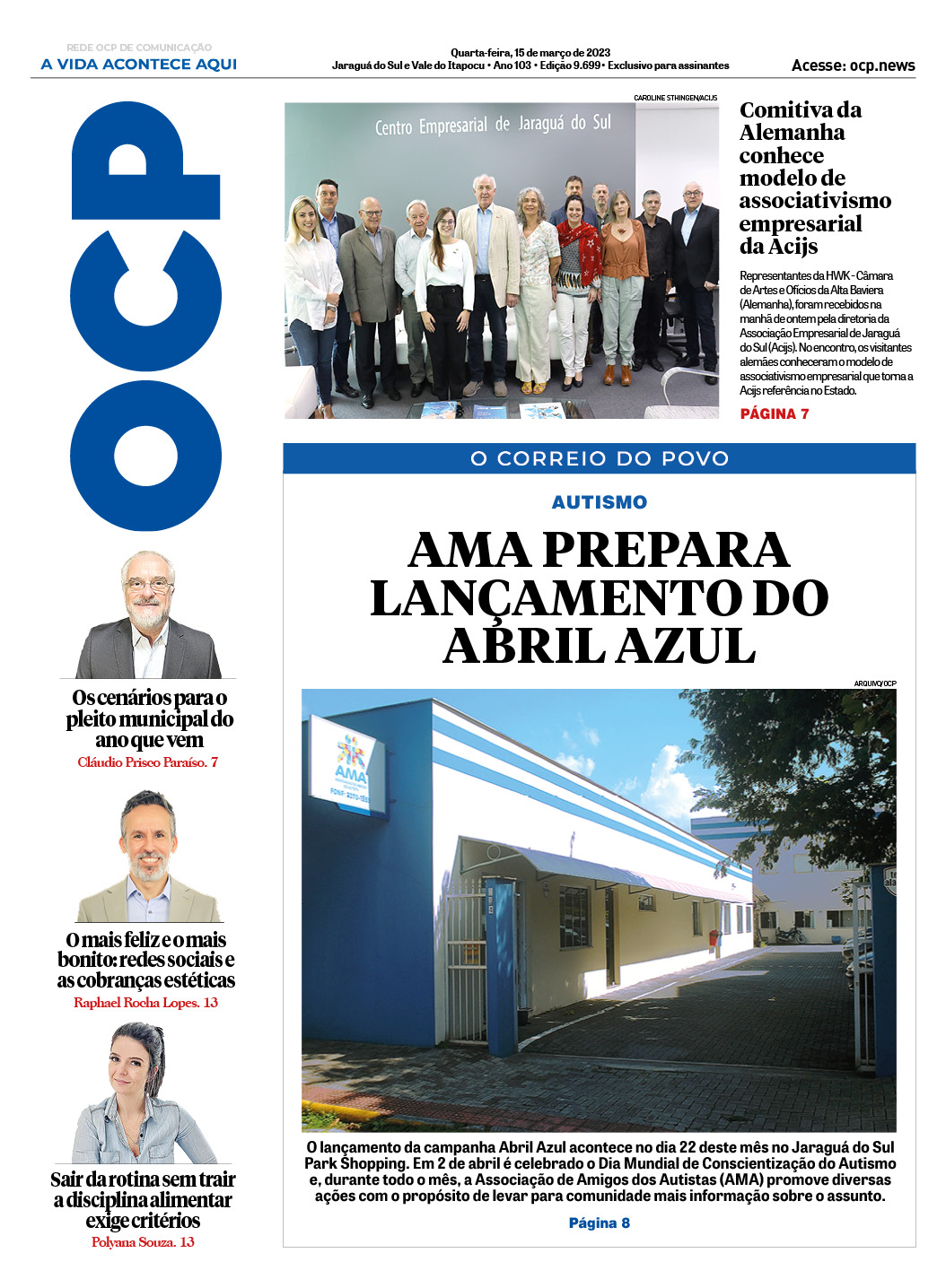 Jornal Digital O Correio do Povo edição 150323