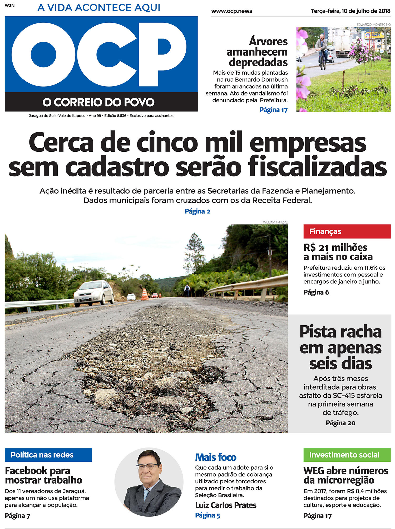 Jornal Digital O Correio do Povo edição 100718