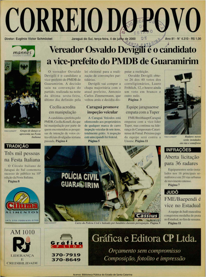 Jornal Digital O Correio do Povo edição 204310