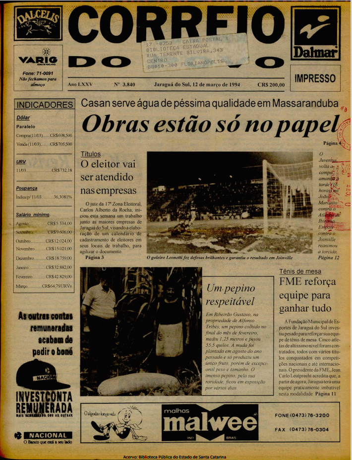 Jornal Digital O Correio do Povo edição 943840