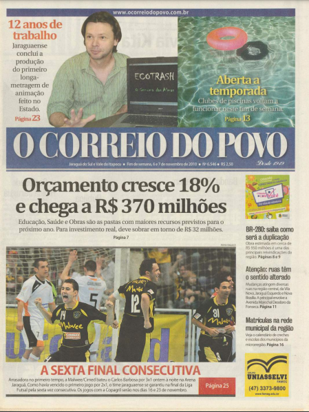 Jornal Digital O Correio do Povo edição 6546