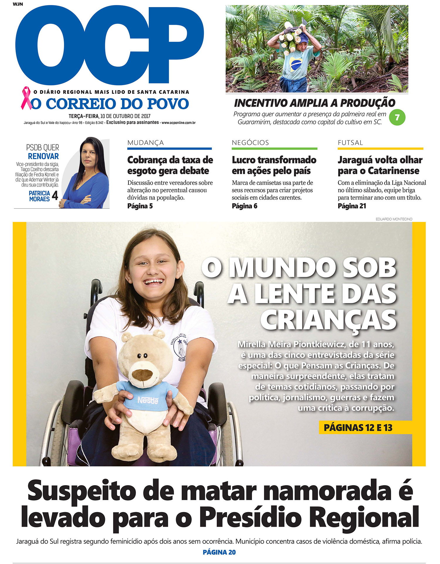 Jornal Digital O Correio do Povo edição 101017