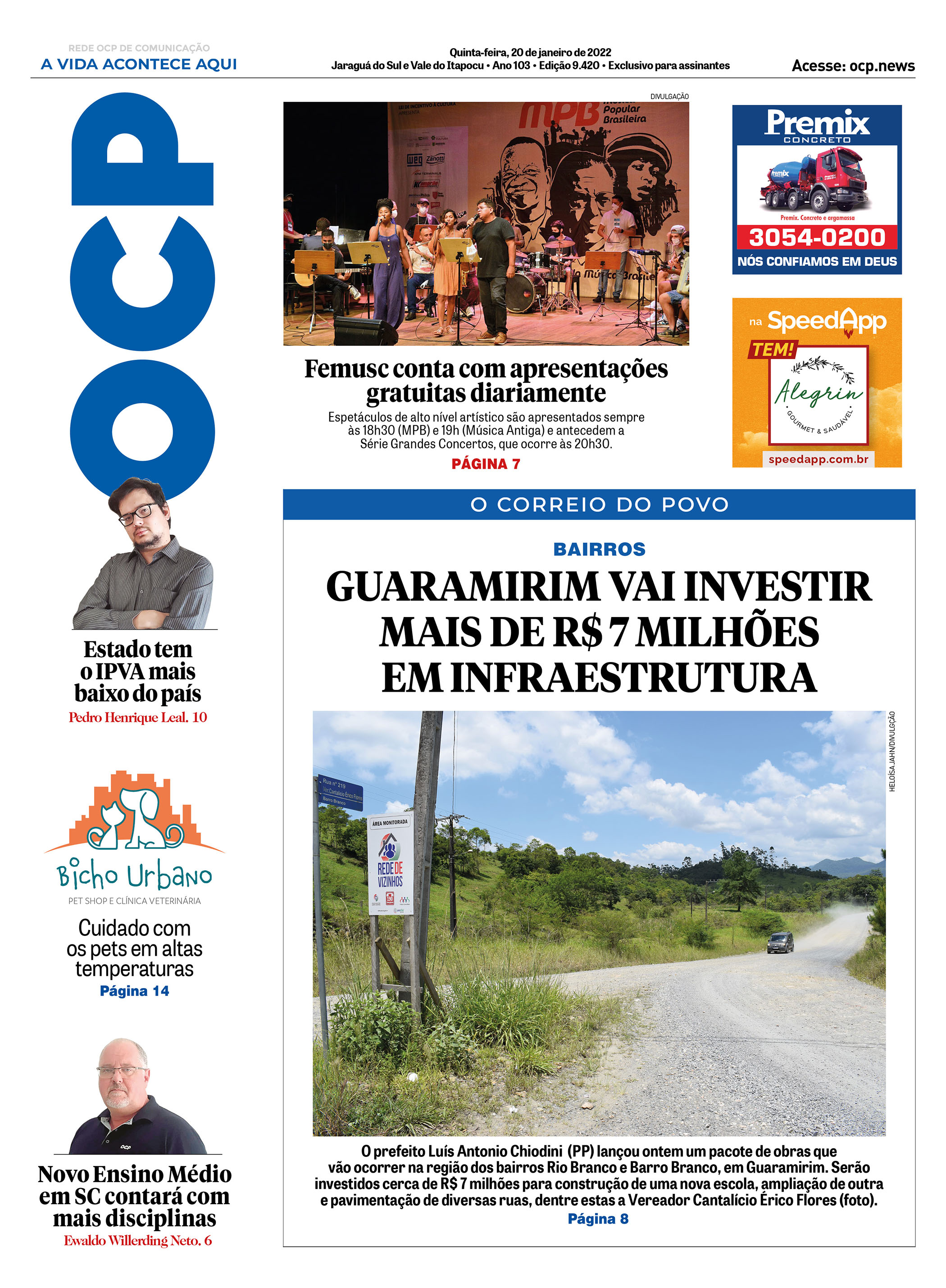 Jornal Digital O Correio do Povo edição 200122