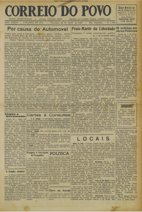 Jornal Digital O Correio do Povo edição 541789