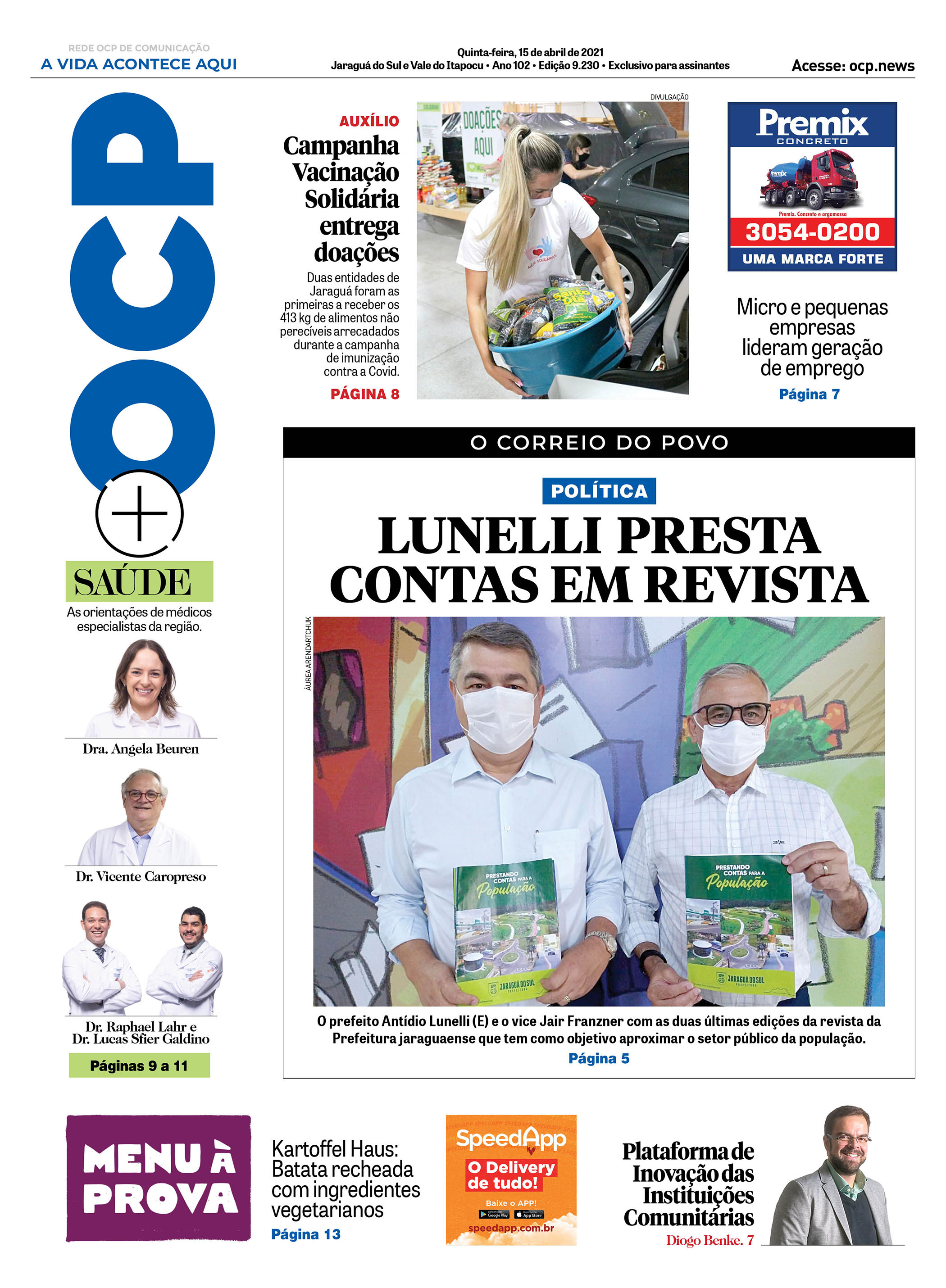 Jornal Digital O Correio do Povo edição 150421