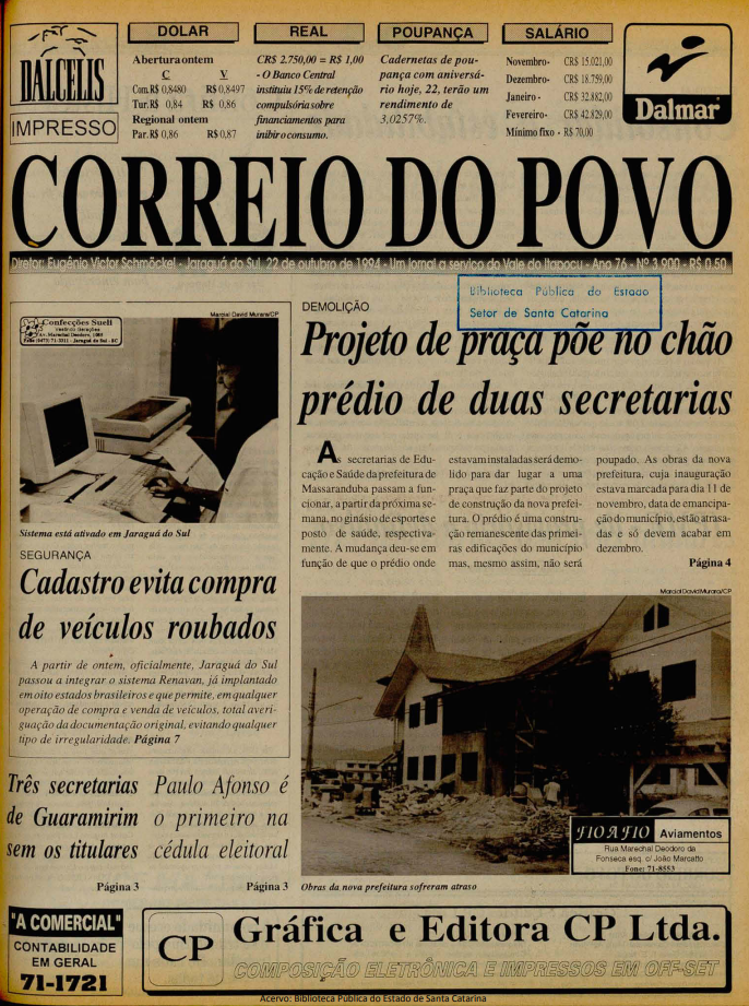 Jornal Digital O Correio do Povo edição 943900