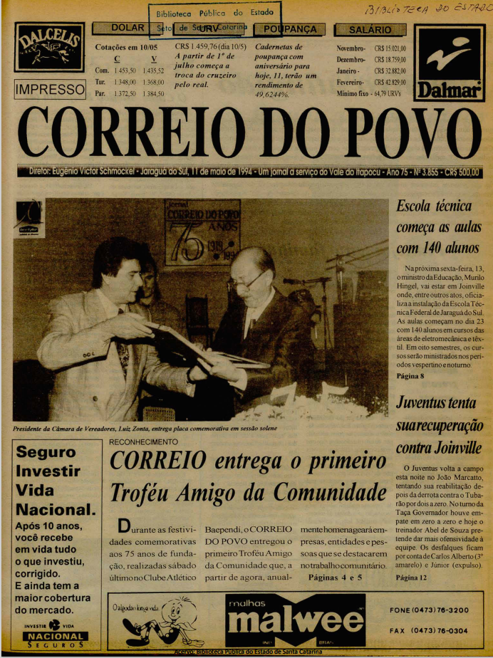 Jornal Digital O Correio do Povo edição 943855