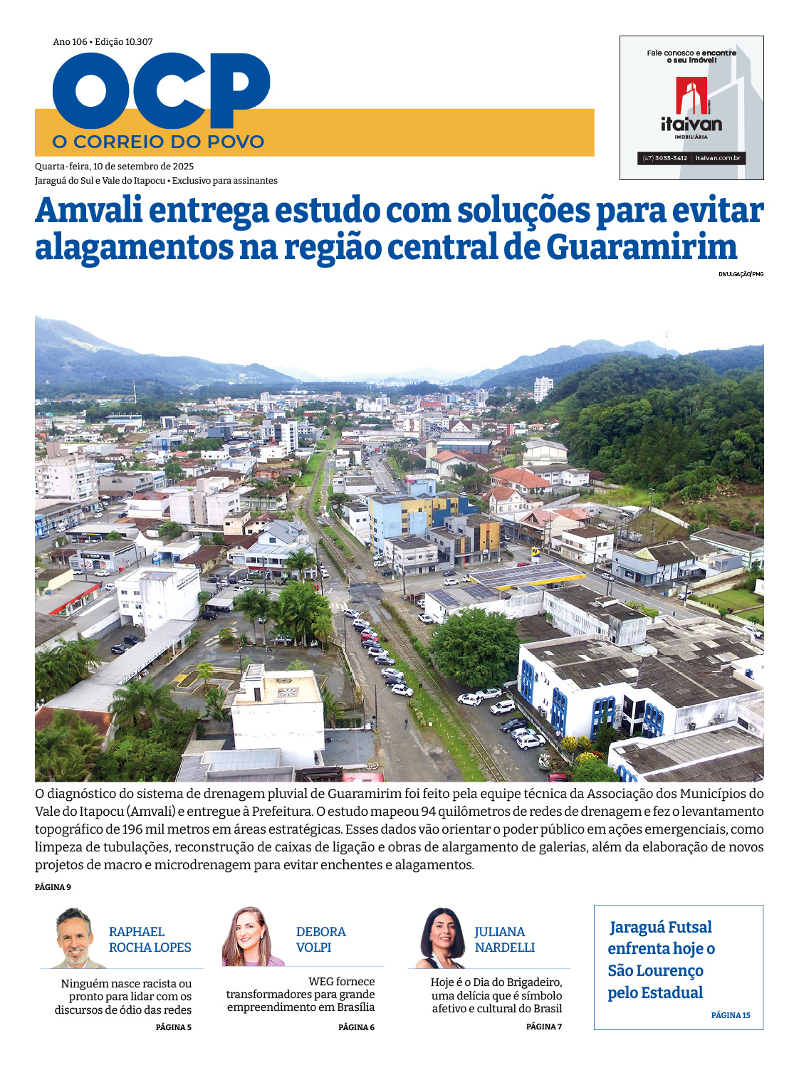 Jornal Digital O Correio do Povo edição 100925