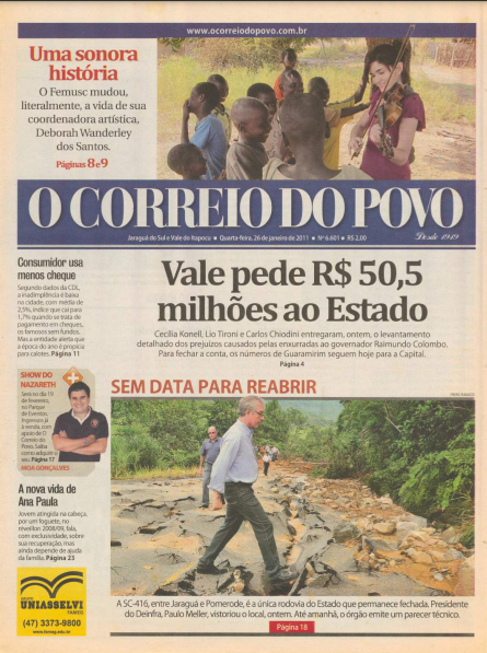 Jornal Digital O Correio do Povo edição 6601