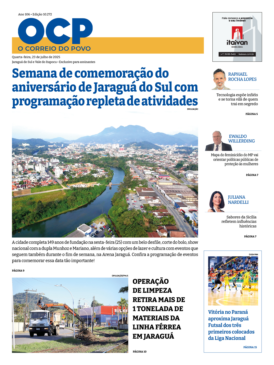 Jornal Digital O Correio do Povo edição 230725