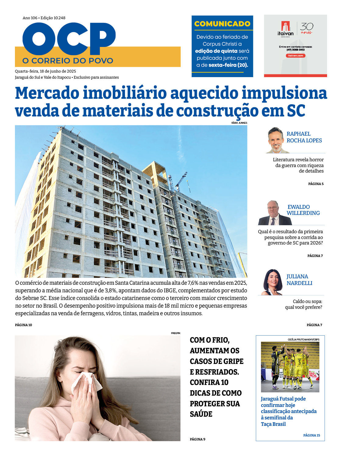 Jornal Digital O Correio do Povo edição 180625