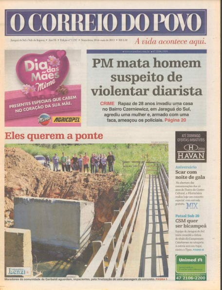 Jornal Digital O Correio do Povo edição 7197