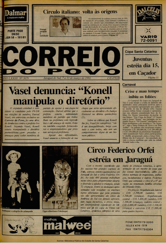 Jornal Digital O Correio do Povo edição 923679
