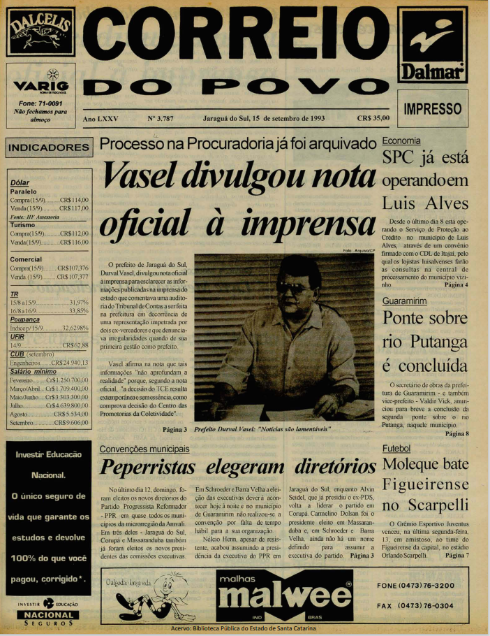 Jornal Digital O Correio do Povo edição 933787