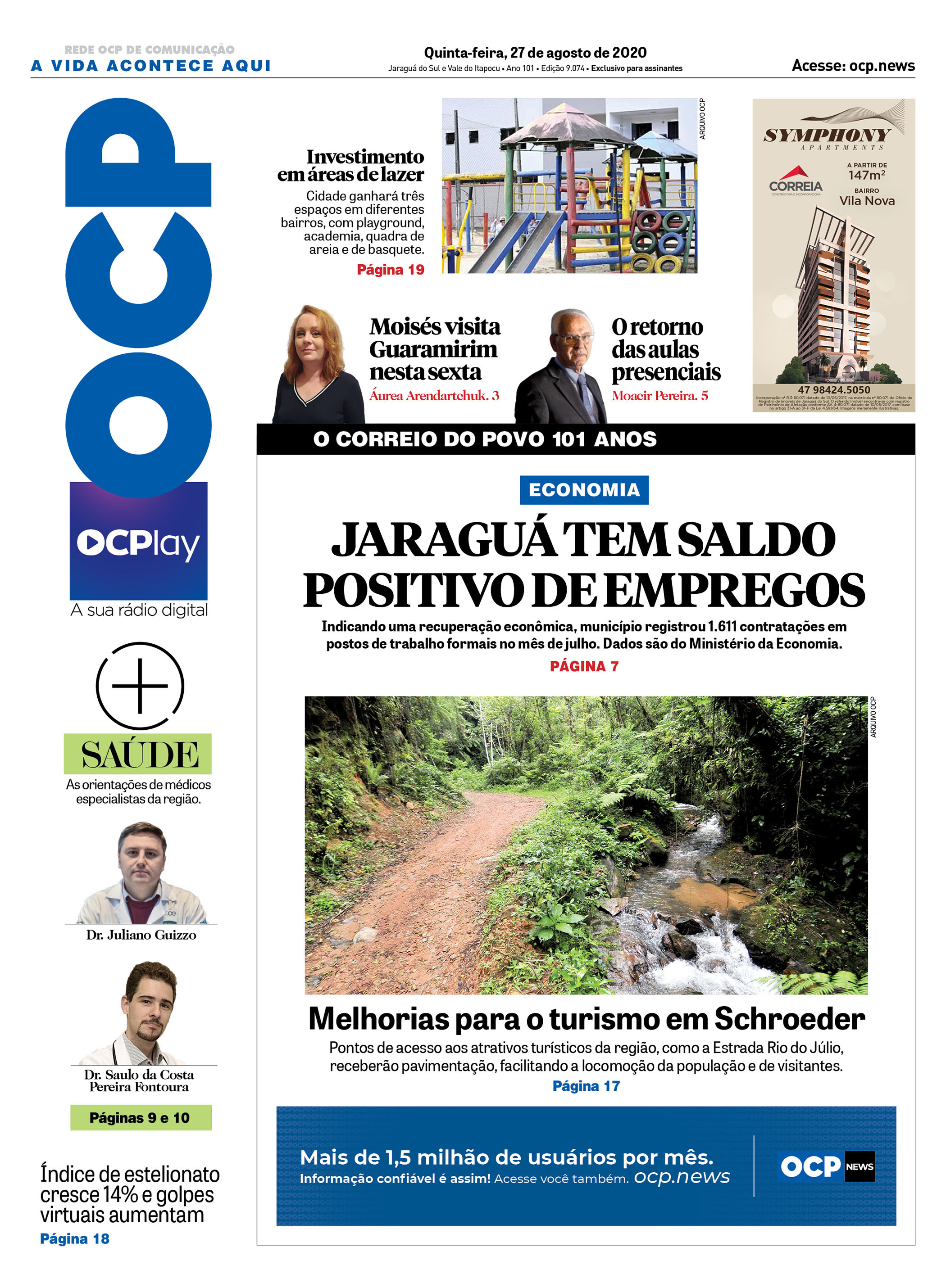 Jornal Digital O Correio do Povo edição 270820