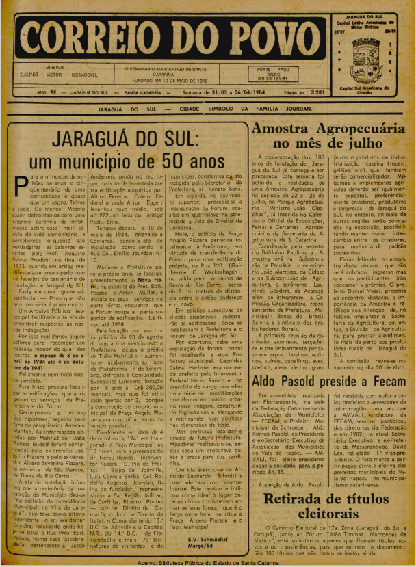 Jornal Digital O Correio do Povo edição 843281