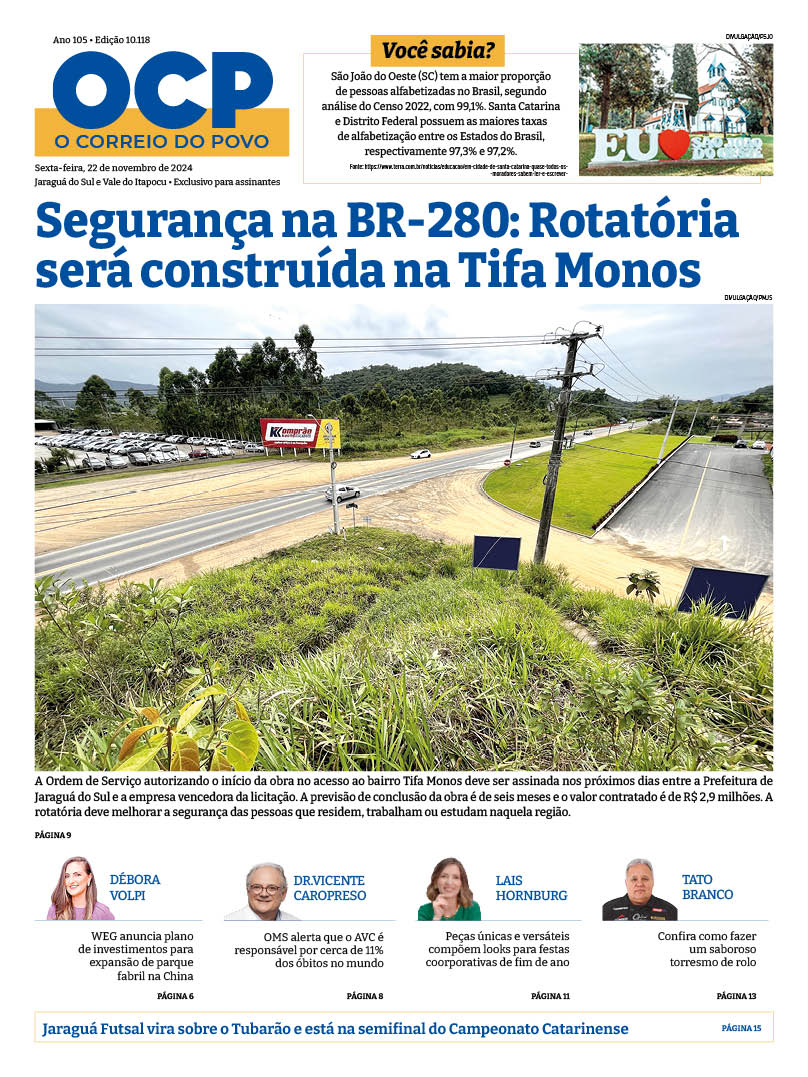 Jornal Digital O Correio do Povo edição 221124