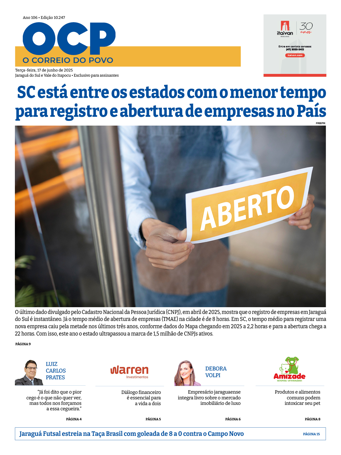 Jornal Digital O Correio do Povo edição 170625