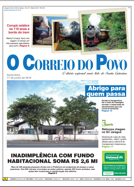 Jornal Digital O Correio do Povo edição 8001