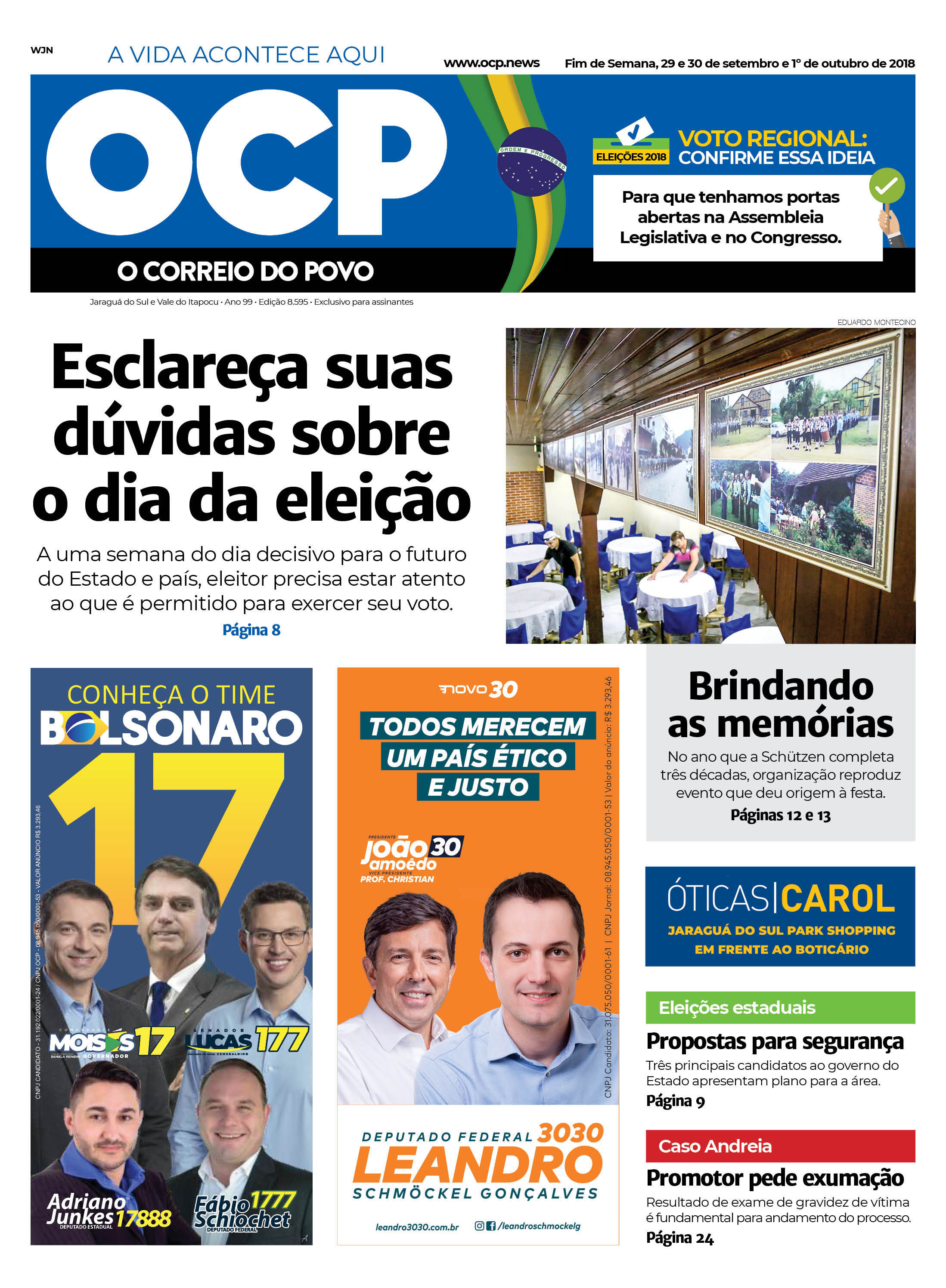 Jornal Digital O Correio do Povo edição 290918