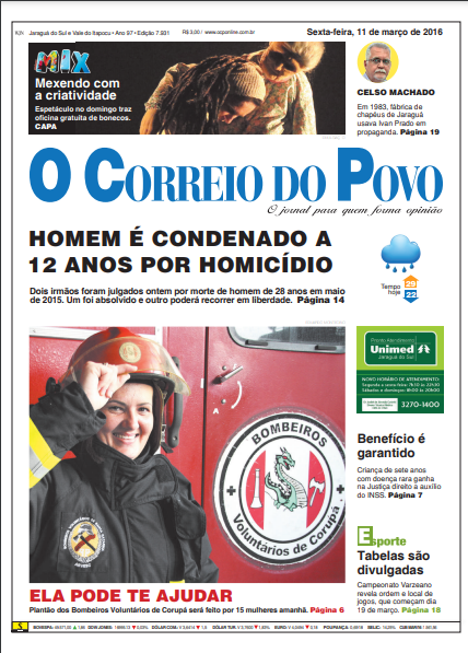 Jornal Digital O Correio do Povo edição 7931
