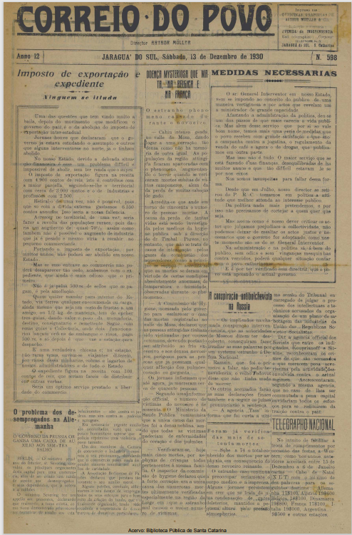 Jornal Digital O Correio do Povo edição 130598