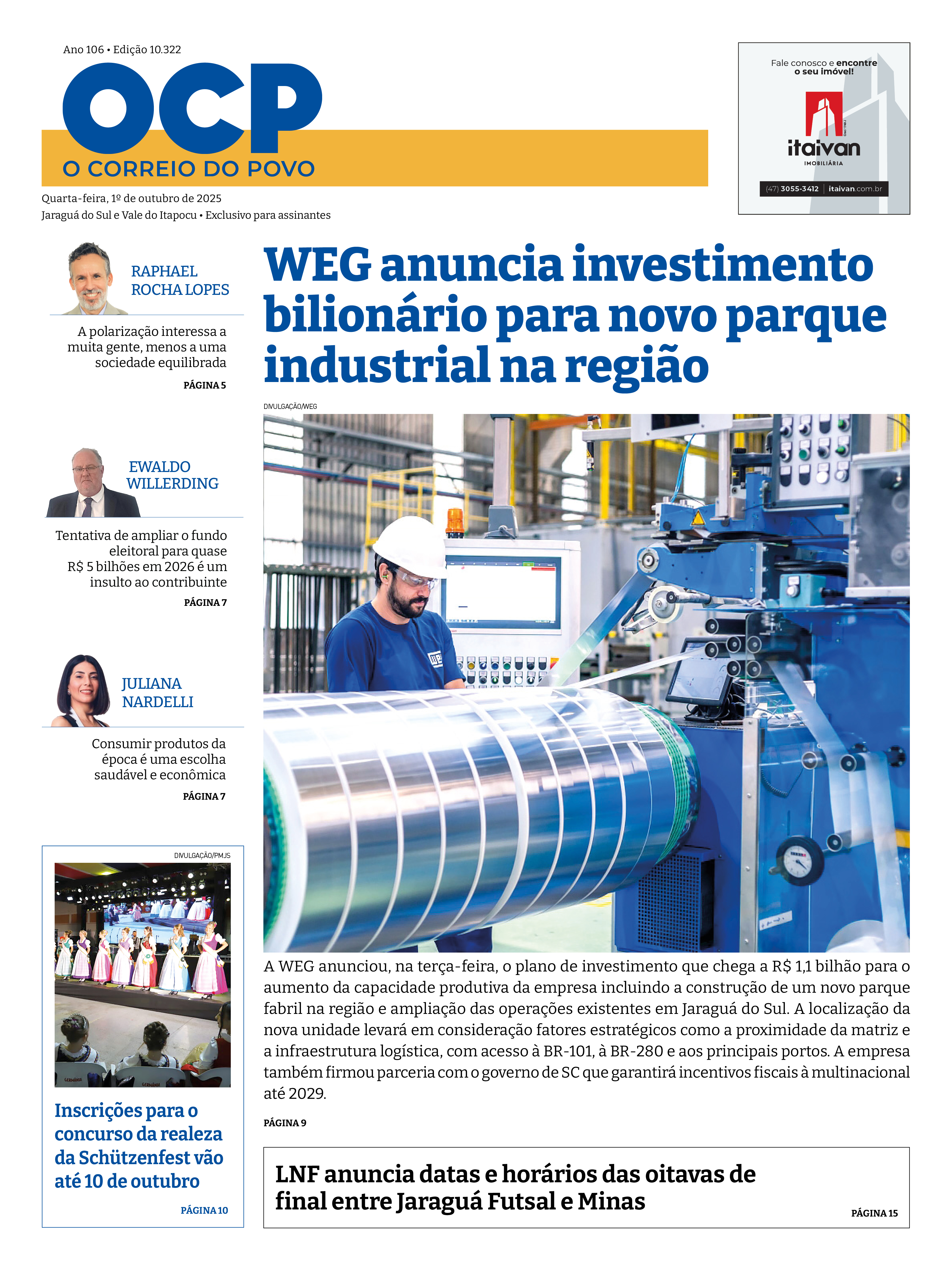 Jornal Digital O Correio do Povo edição 11025
