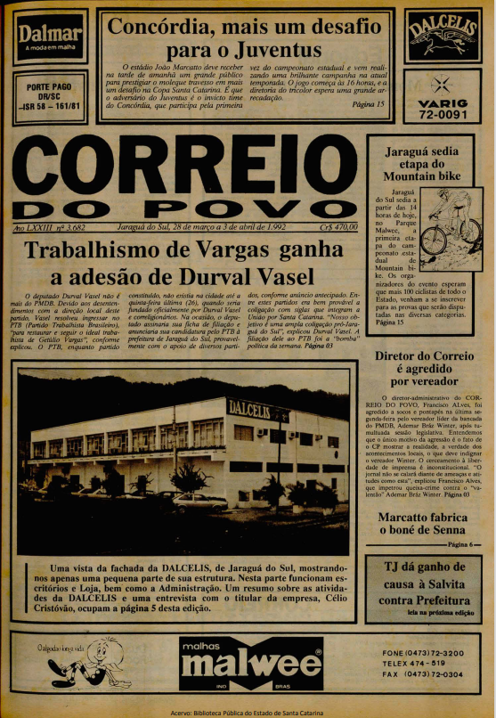 Jornal Digital O Correio do Povo edição 923682