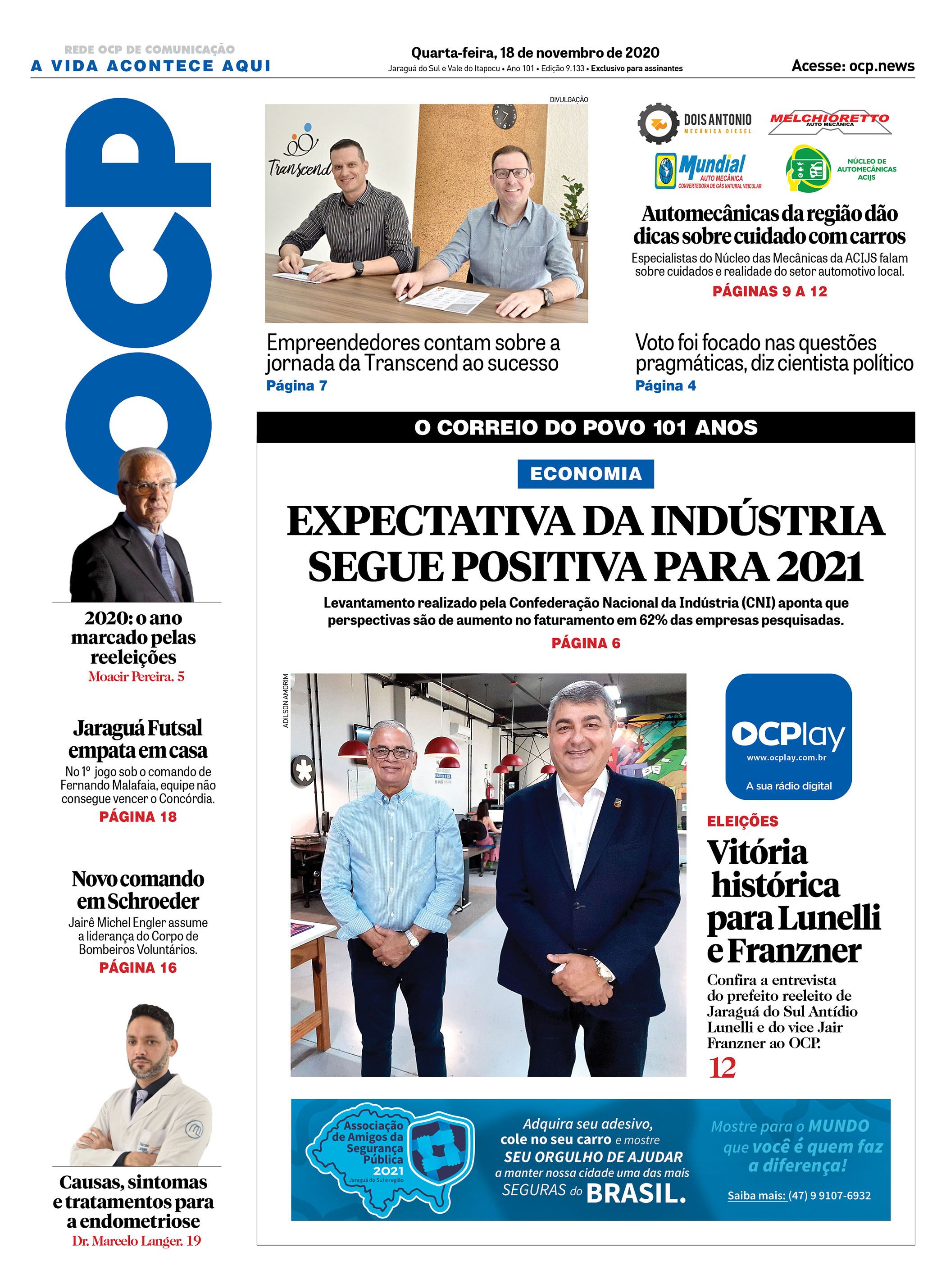 Jornal Digital O Correio do Povo edição 181120
