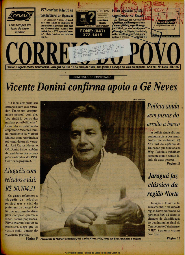 Jornal Digital O Correio do Povo edição 964045